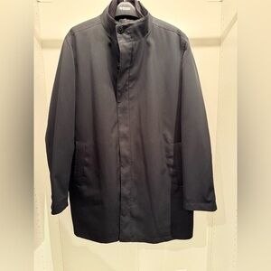 Sanyo Men's XL Black Car Coat